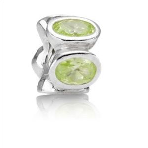 Pandora emerald charm